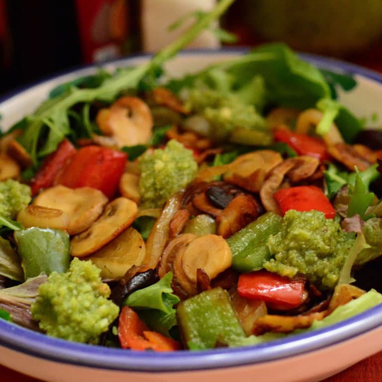 chipirones-con-couscous-al-pesto